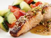 honey soy broiled salmon