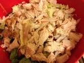 Asian chicken salad